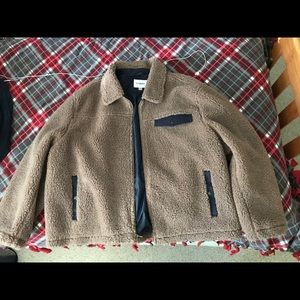 Brown Sherpa jacket